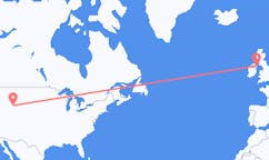 Flyreiser fra Jackson, USA til Belfast, Nord-Irland