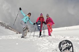 Experiencia con raquetas de nieve en la montaña olímpica Bjelašnica