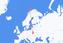 Vluchten van Lviv, Oekraïne naar Tromsö, Noorwegen