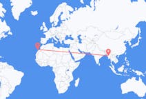 Flights from Magway, Myanmar (Burma) to Lanzarote, Spain