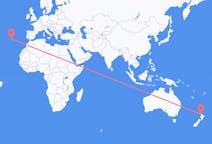 Flights from Auckland to Santa Maria