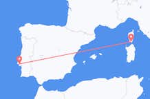 Flyg från Figari till Lissabon