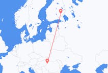 Fly fra Nyslott til Oradea