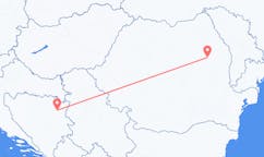 Flyreiser fra Tuzla, Bosnia-Hercegovina til Bacău, Romania