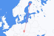出发地 斯洛伐克布拉迪斯拉发目的地 芬兰科科拉的航班