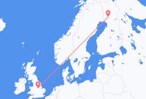 Vols de Rovaniemi, Finlande pour Nottingham, Angleterre