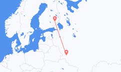 Vols depuis la ville de Briansk vers la ville de Savonlinna