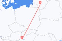 Flights from Heviz to Kaunas