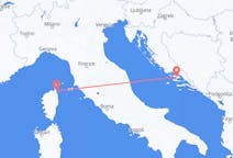 Flights from Brač, Croatia to Bastia, France