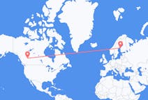Flyrejser fra Grande Prairie, Canada til Vasa, Finland