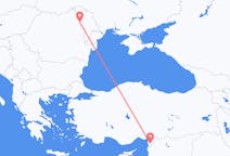 Flights from Hatay Province, Turkey to Iași, Romania