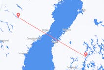 Fly fra Jyväskylä til Vilhelmina