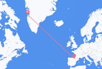 Flights from Pamplona, Spain to Aasiaat, Greenland