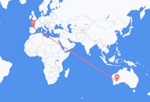 Flyreiser fra Kalgoorlie, Australia til Santander, Spania