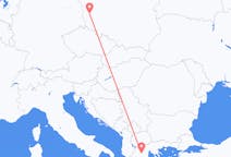 Flights from Kozani, Greece to Zielona Góra, Poland