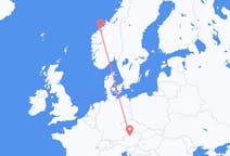 Flights from Molde, Norway to Linz, Austria