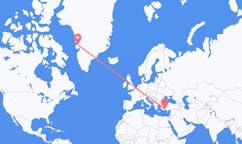 Flights from Antalya, Turkey to Qaarsut, Greenland