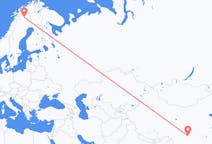 Flyreiser fra Chongqing, til Kiruna
