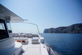 Katamaran tur til Granadella med Paella om bord