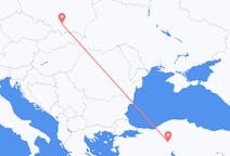 Flights from Kraków in Poland to Ankara in Turkey