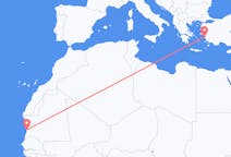 Flights from Nouakchott to Samos
