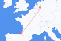 Flyrejser fra San Sebastian, Spanien til Duesseldorf, Tyskland