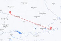 Flights from Salzburg, Austria to Karlsruhe, Germany