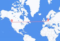 Flyg från Vancouver, Kanada till Leipzig, Tyskland