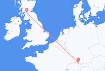 Flyrejser fra Glasgow, Skotland til Friedrichshafen, Tyskland