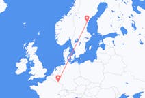 Flyrejser fra Sundsvall til Luxembourg