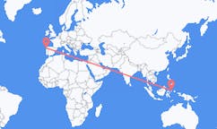 Flights from Manado to Vigo