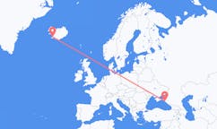 Flights from the city of Gelendzhik, Russia to the city of Reykjavik, Iceland