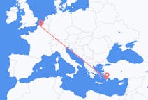 Vluchten van Rhodos, Griekenland naar Rijsel, Frankrijk
