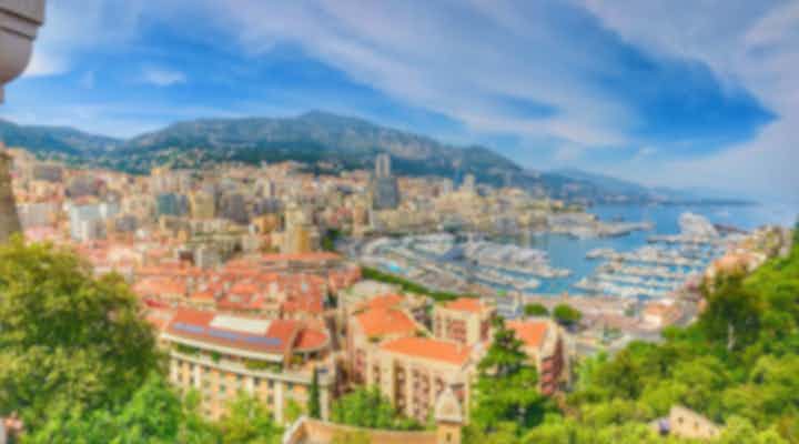 Voli dalla città di Biarritz per Monte Carlo