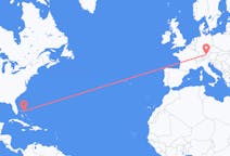Flights from Marsh Harbour, the Bahamas to Munich, Germany