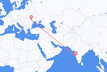 出发地 印度出发地 果阿目的地 罗马尼亚雅西的航班