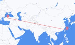 Flyreiser fra Miyakojima, Japan til Ankara, Tyrkia