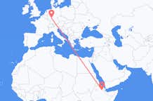 Flights from Semera to Frankfurt