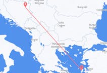 Flights from from Tuzla to Chios