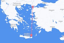 Flights from Çanakkale, Turkey to Sitia, Greece