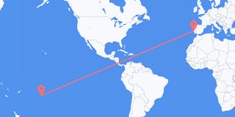 Flyrejser fra Cookøerne til Portugal