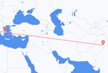 Flyreiser fra Sialkot, Pakistan til Athen, Hellas
