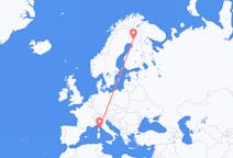 Fly fra Rovaniemi til Bastia