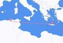 Flyreiser fra Konstantin, Algerie til Iraklio, Hellas