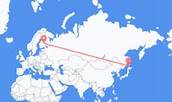 เที่ยวบิน จาก วักกะไน, ญี่ปุ่น ไปยัง โกเปียว, ฟินแลนด์
