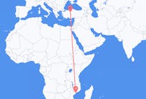 Flyreiser fra Quelimane, Mosambik til Ankara, Tyrkia