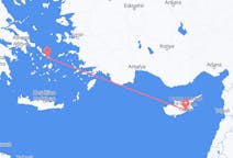 Flights from Mykonos, Greece to Larnaca, Cyprus