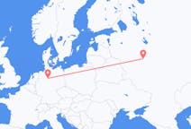Flyrejser fra Hannover, Tyskland til Moskva, Rusland