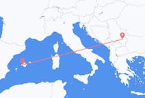 Vluchten van Niš, Servië naar Palma, Spanje