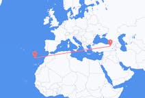 Flyg från Funchal, Portugal till Erzurum, Portugal